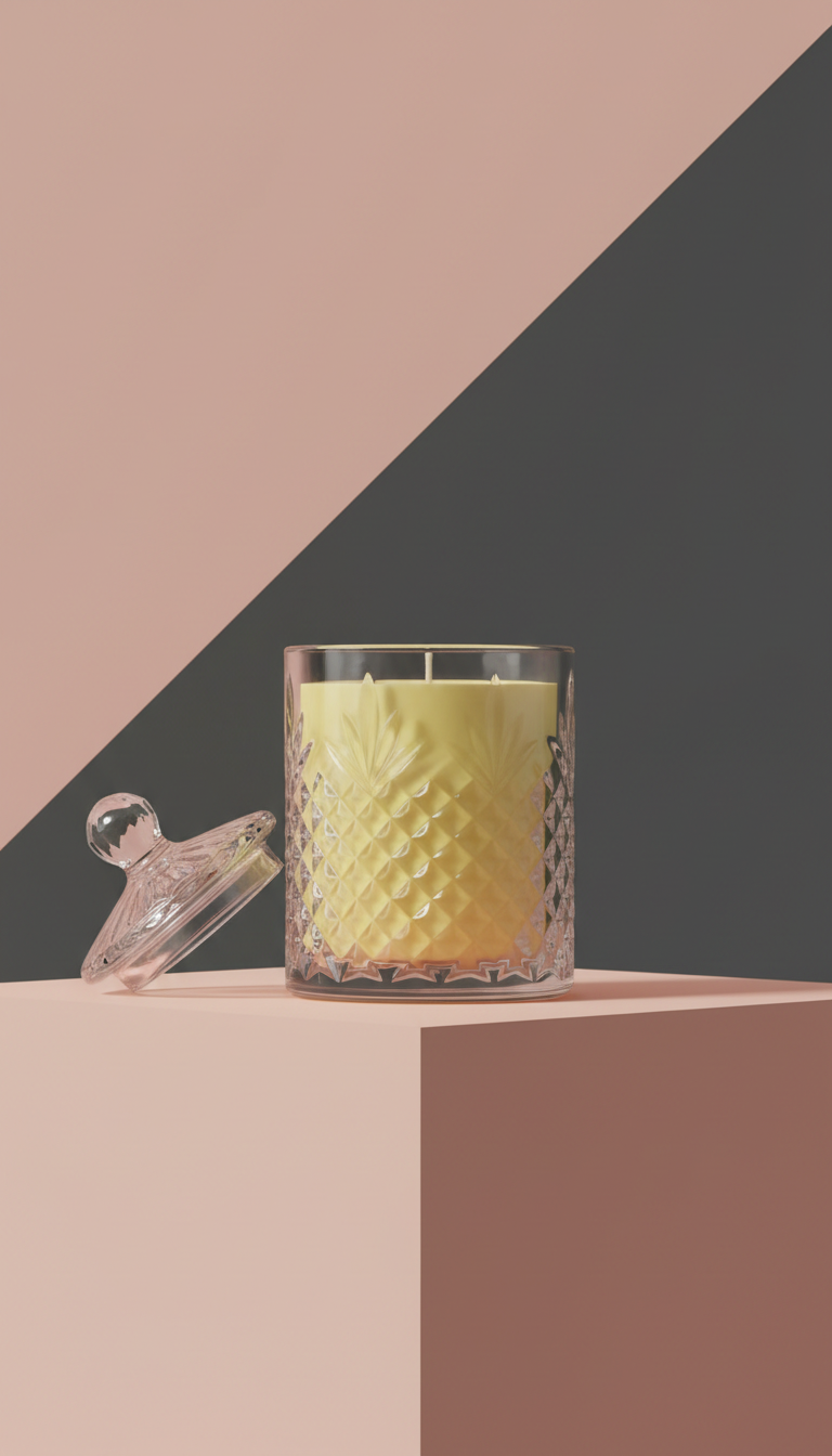 Sunbeam Yellow Soy Candle Glass Jar